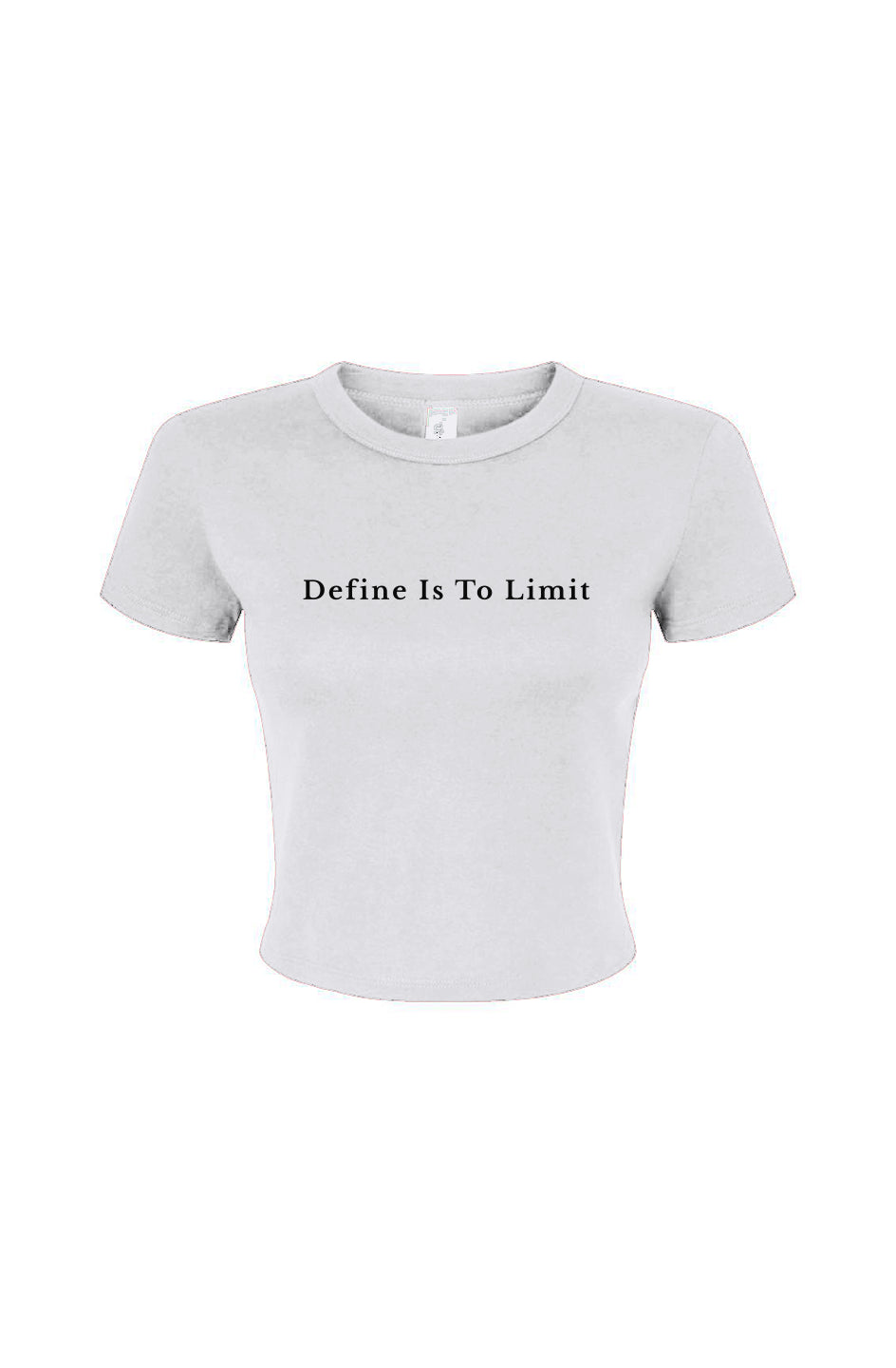 Define Is To Limit Baby Tee